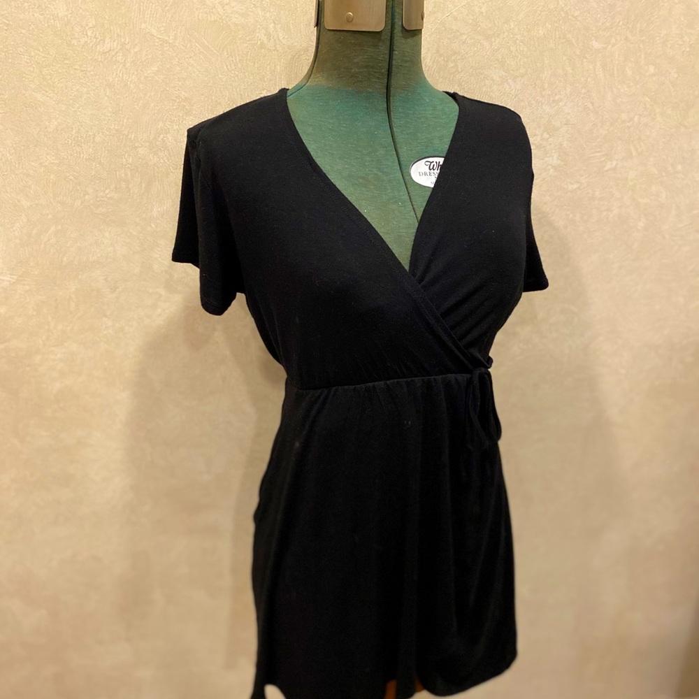 Adam Levine black dress